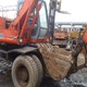 USED HITACHI EX100WD-1 WHEEL EXCAVATOR